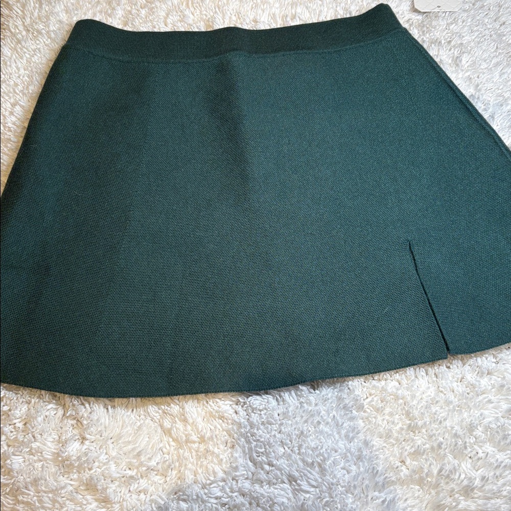 Altar'd State Forest Green Knit Skirt
